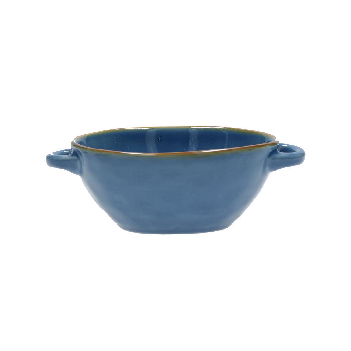 CONCERTO (Blue) BLU AVIO Souping Bowl with handles Cap. 600 cc