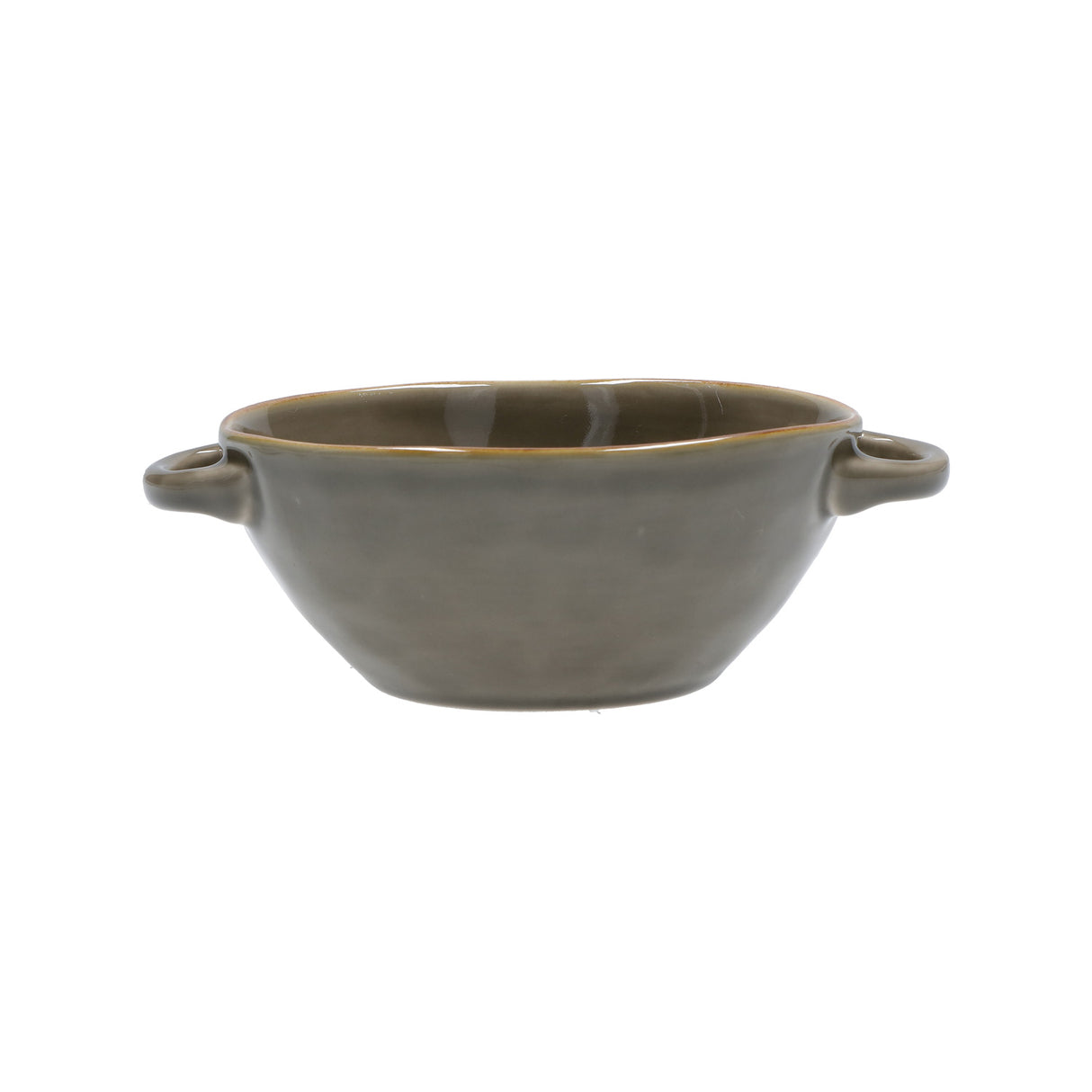 CONCERTO (Grey) GRIGIO TORTORA Souping Bowl with handles Cap. 600 cc