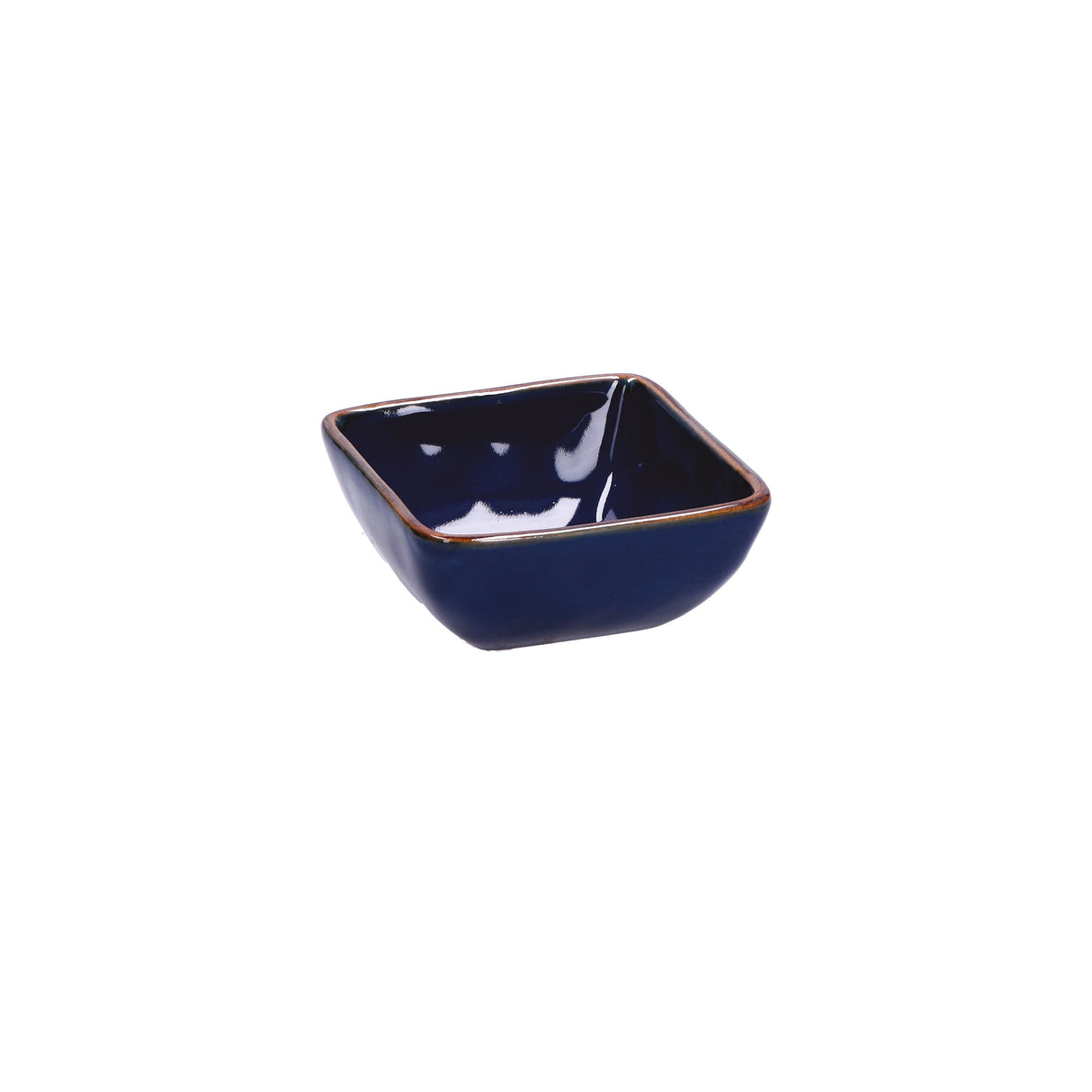 CONCERTO (Blue Indigo) COBALTO Square Tiny Bowl 8 cm