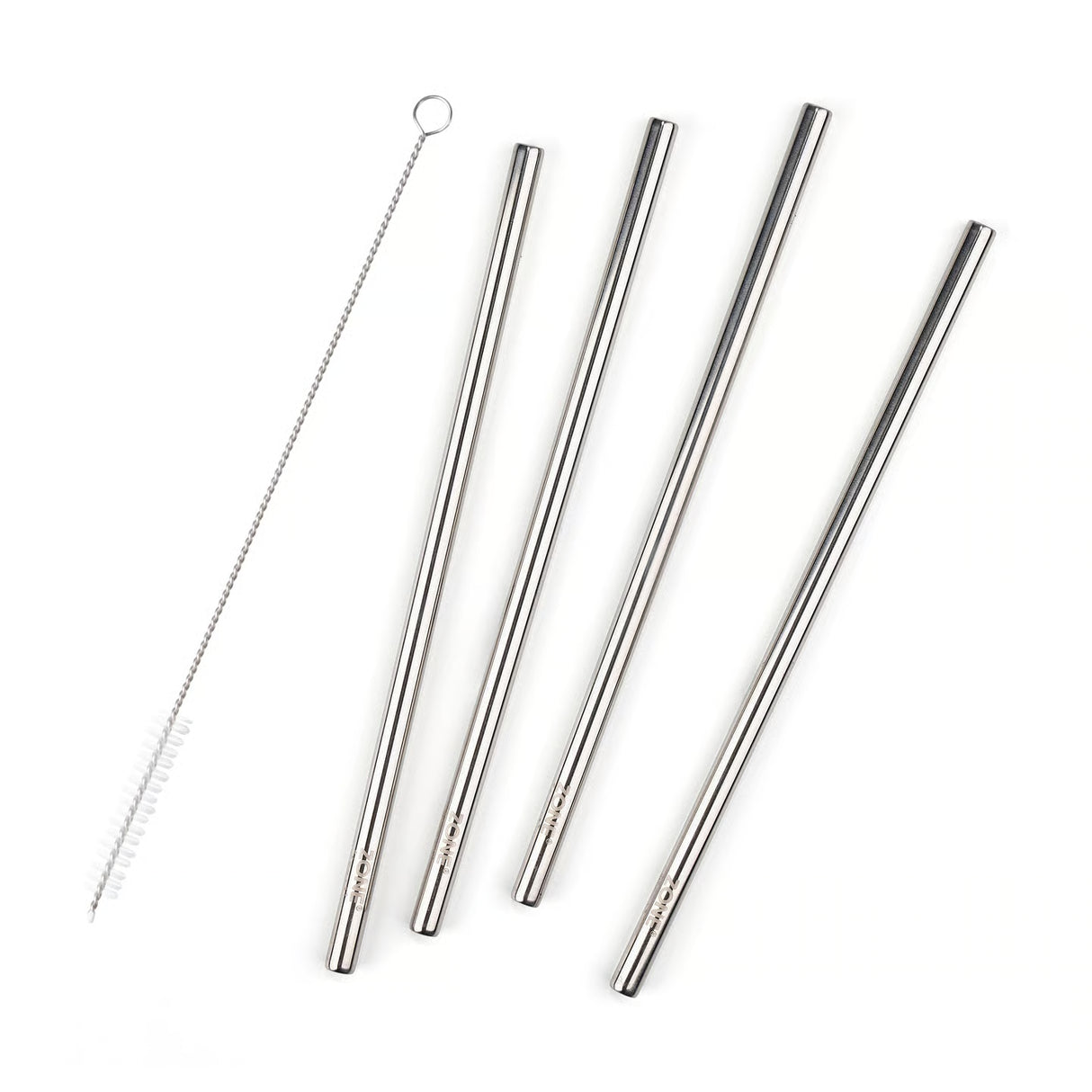 Straw Rocks 21.5cm 4pcs Polished Steel