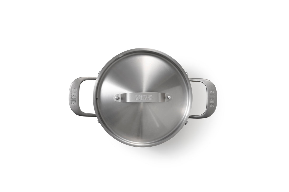 Stainless Steel Cooking pot 20 cm w/lid