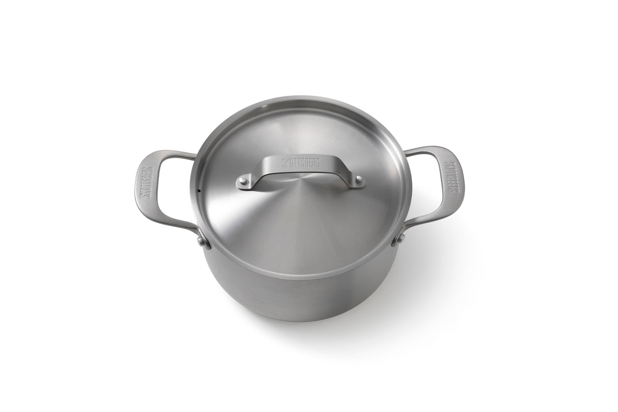 Stainless Steel Cooking pot 20 cm w/lid