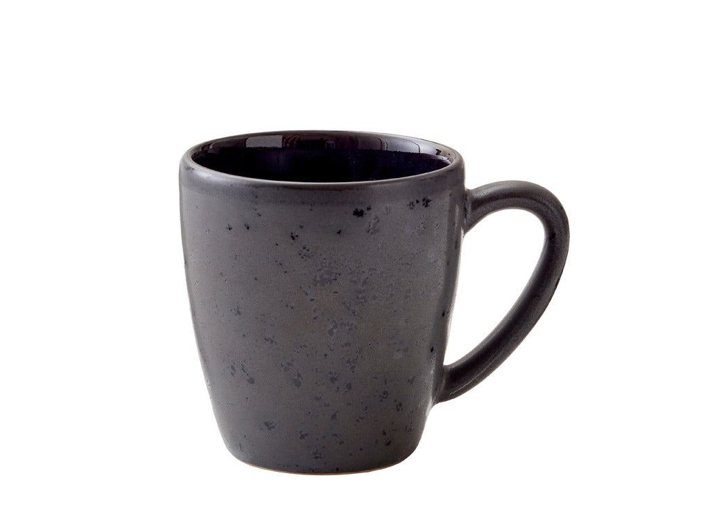 Mug 19cl Black/Dark Blue BITZ