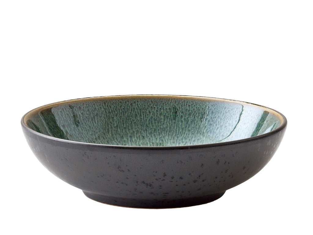 Pasta bowl 20cm Black/green BITZ