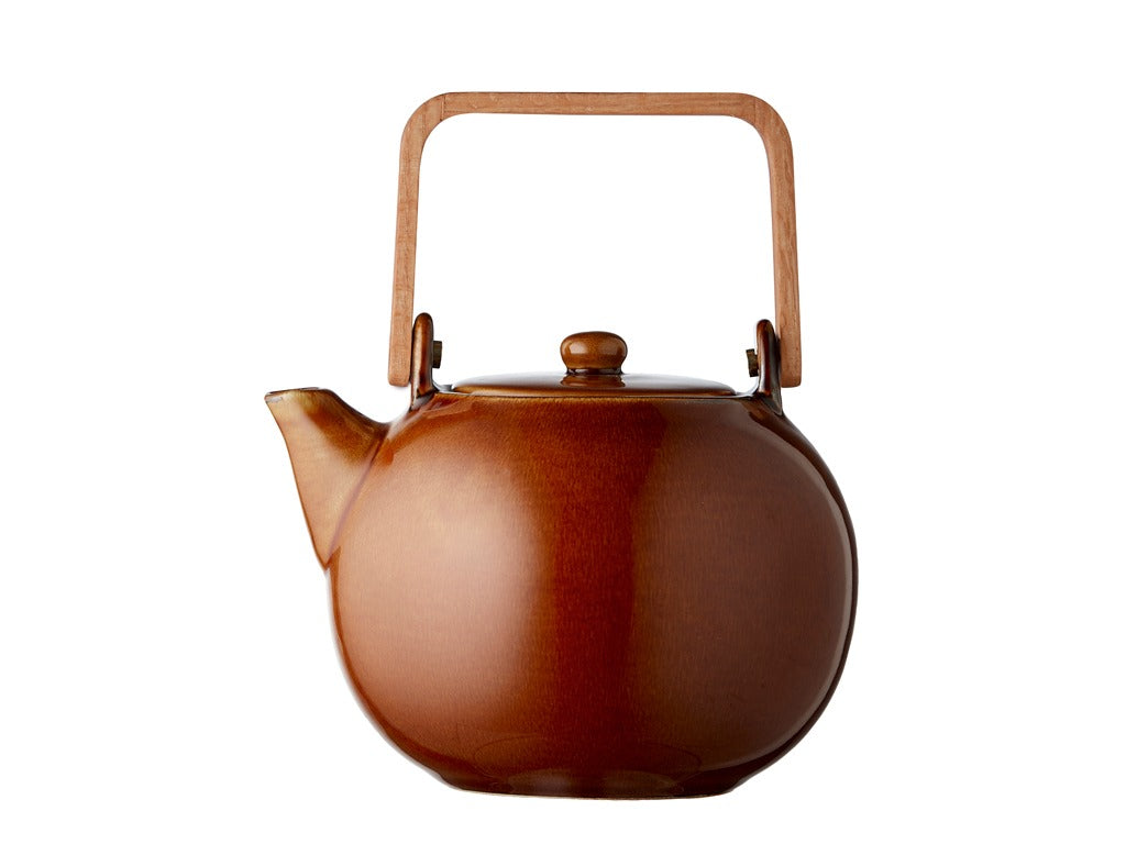Tea pot w. tea strainer 1.2L Amber BITZ