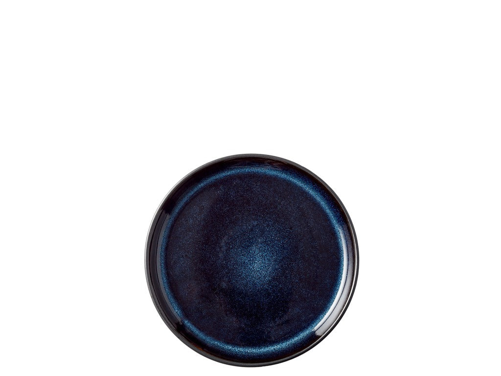 Plate Gastro 17cm Black/Dark blue BITZ