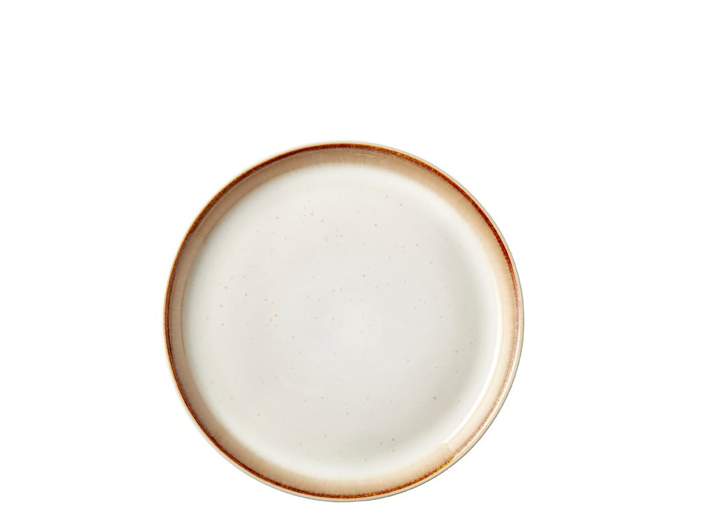 Plate Gastro 17cm Cream/cream BITZ