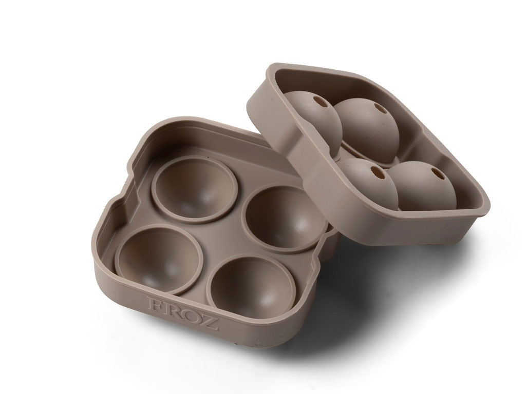 Ice sphere mould grey