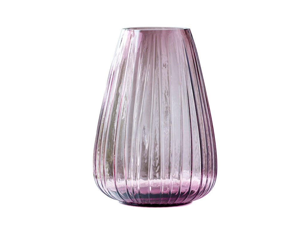 Vase Kusintha 22cm Pink Glass