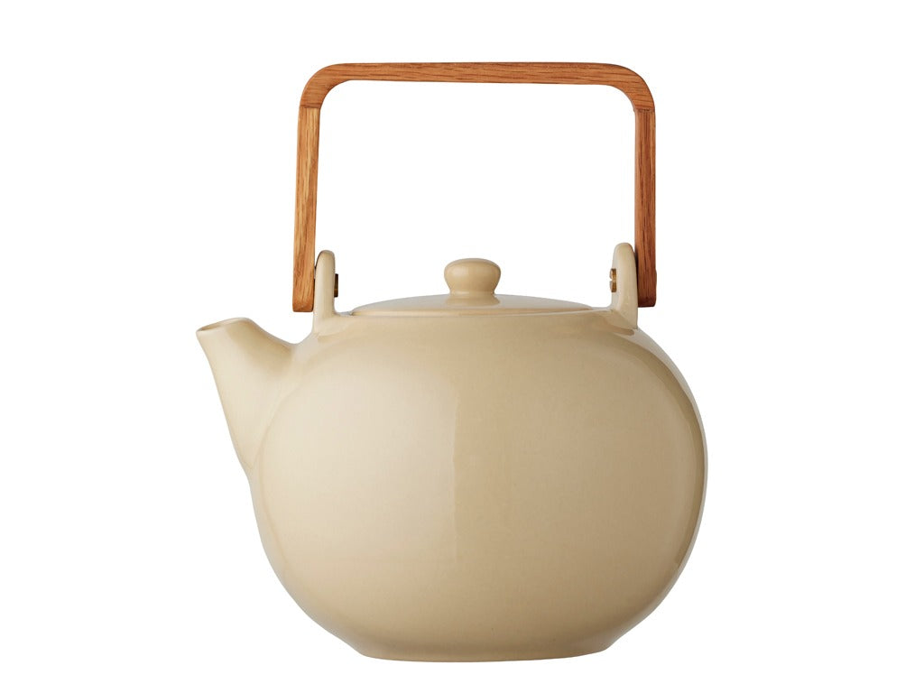 Tea pot w. tea strainer 1 2 Litre Sand