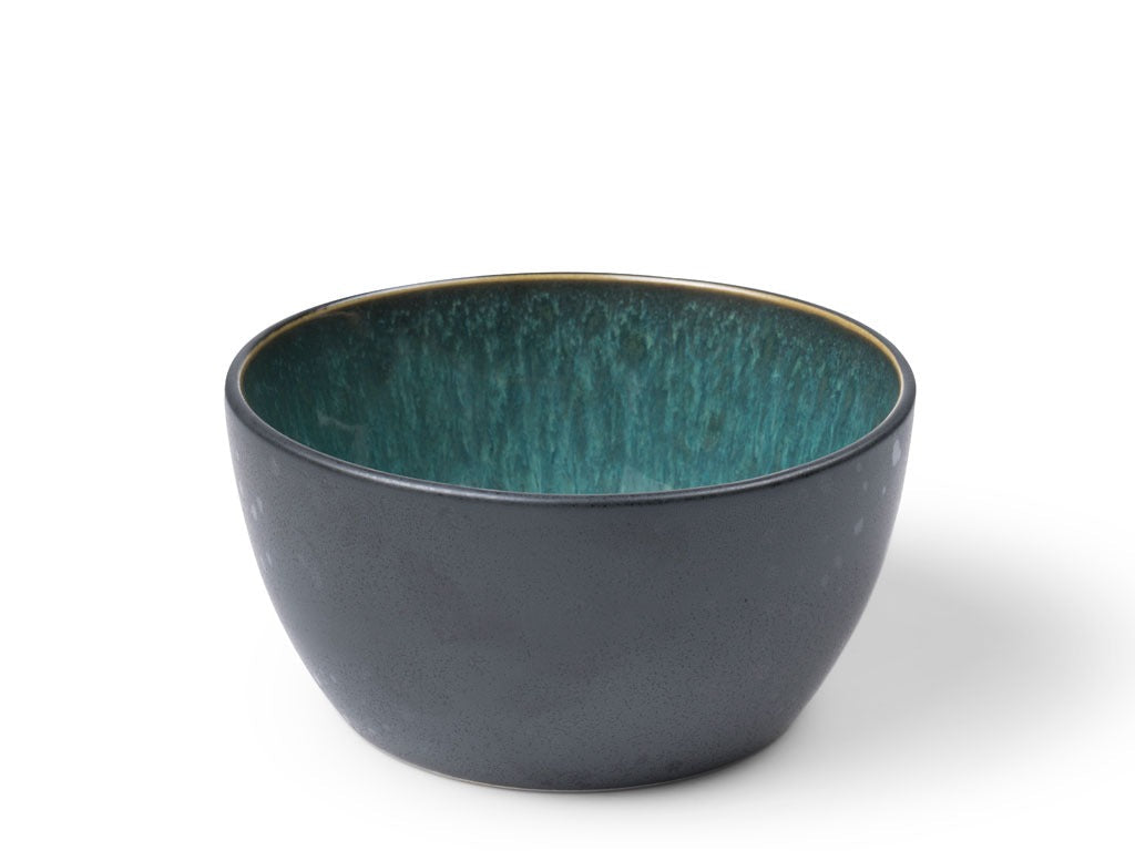 Bowl 14cm Black/Green BITZ