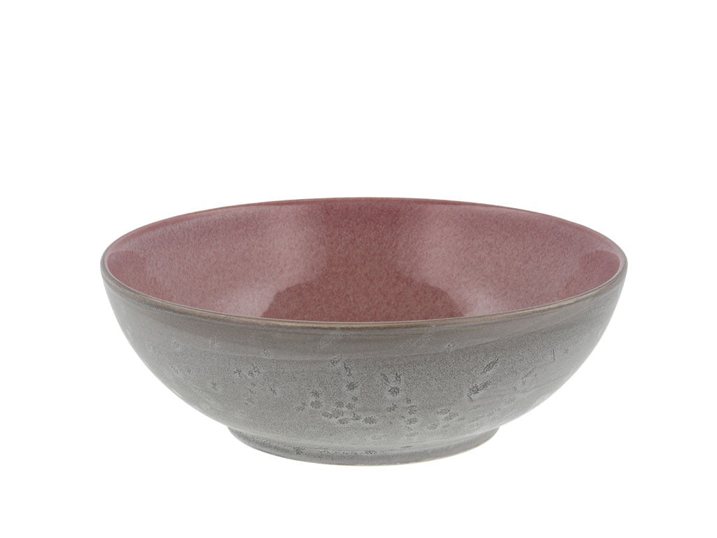 Salad bowl 30cm Grey/Light pink BITZ