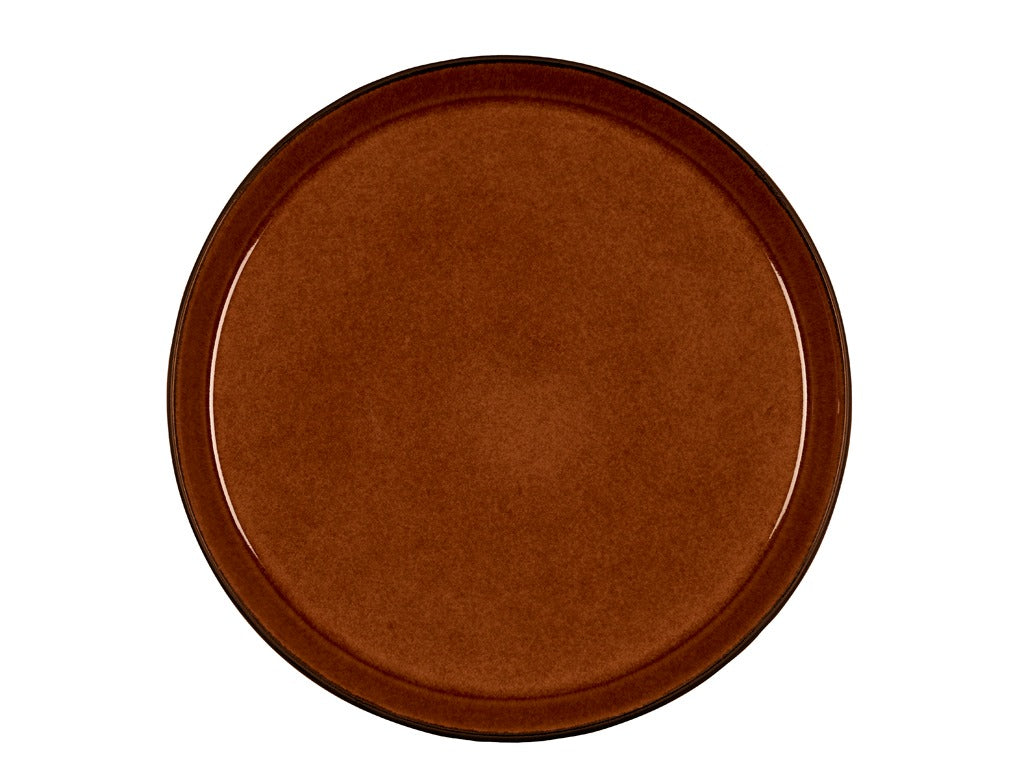 Plate Gastro 27cm Black/Amber BITZ