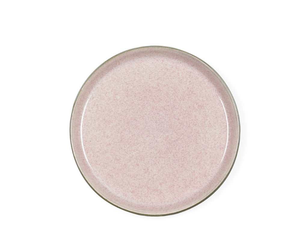 Plate Gastro 21cm Grey/Light pink BITZ