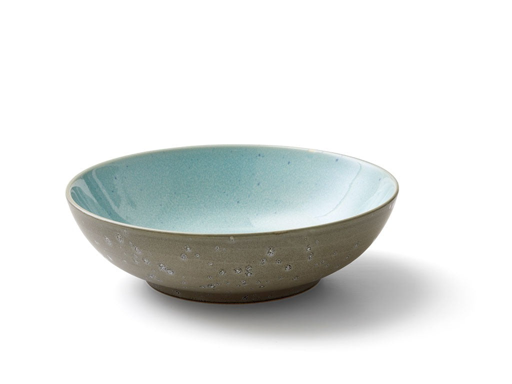 Salad bowl 24cm Grey/Light Blue BITZ