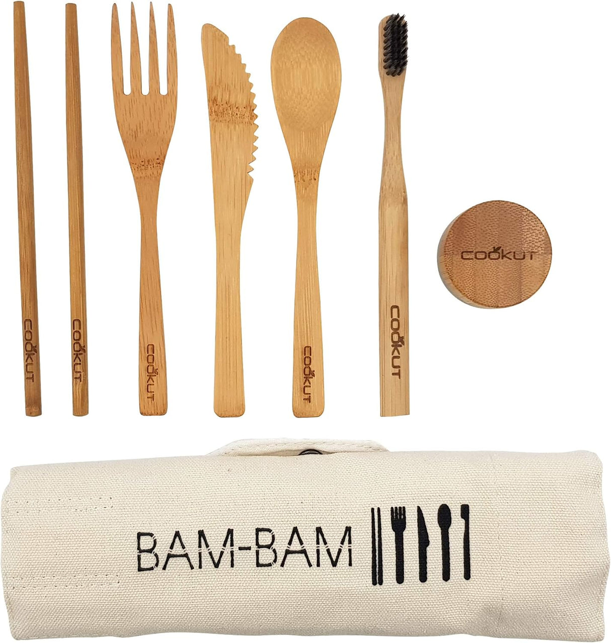 Bamboo eating set BAM BAM