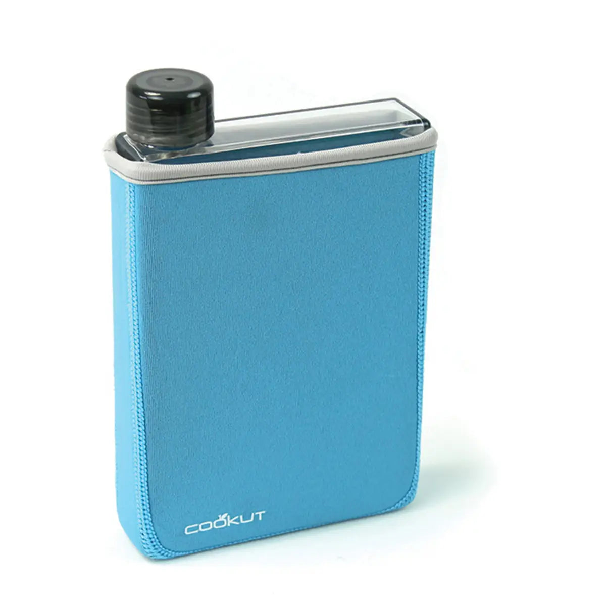 Manta 50cl - Flat isotherm bottle  blue