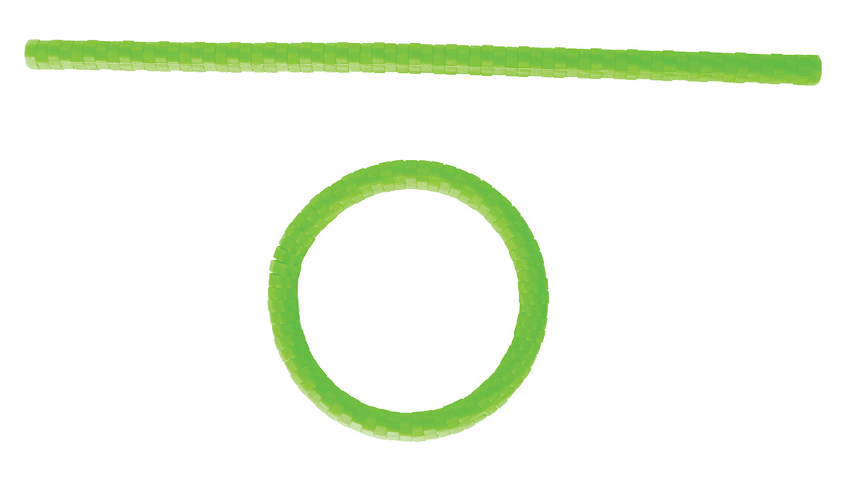 Twist Foldable silicone trivet - green