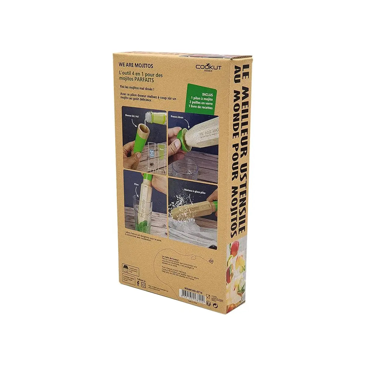 COCKTAIL STAMPER MOJITO 4IN1