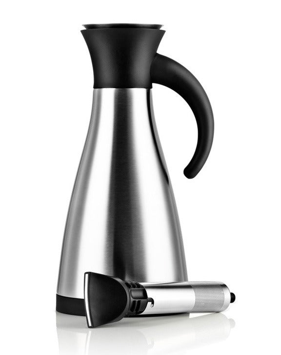 Vacuum jug w. tea filter 1.1l