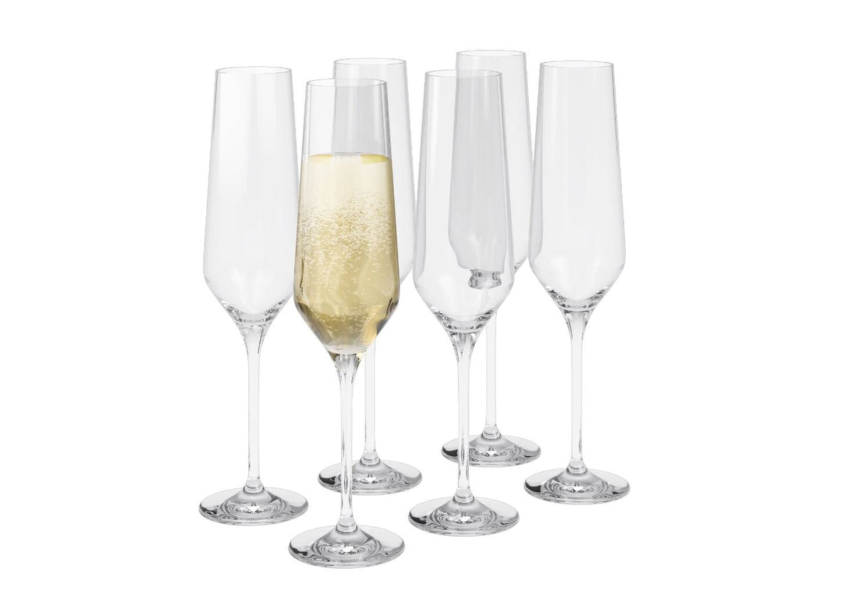 Wine glass Champ. 6pcs. Nova