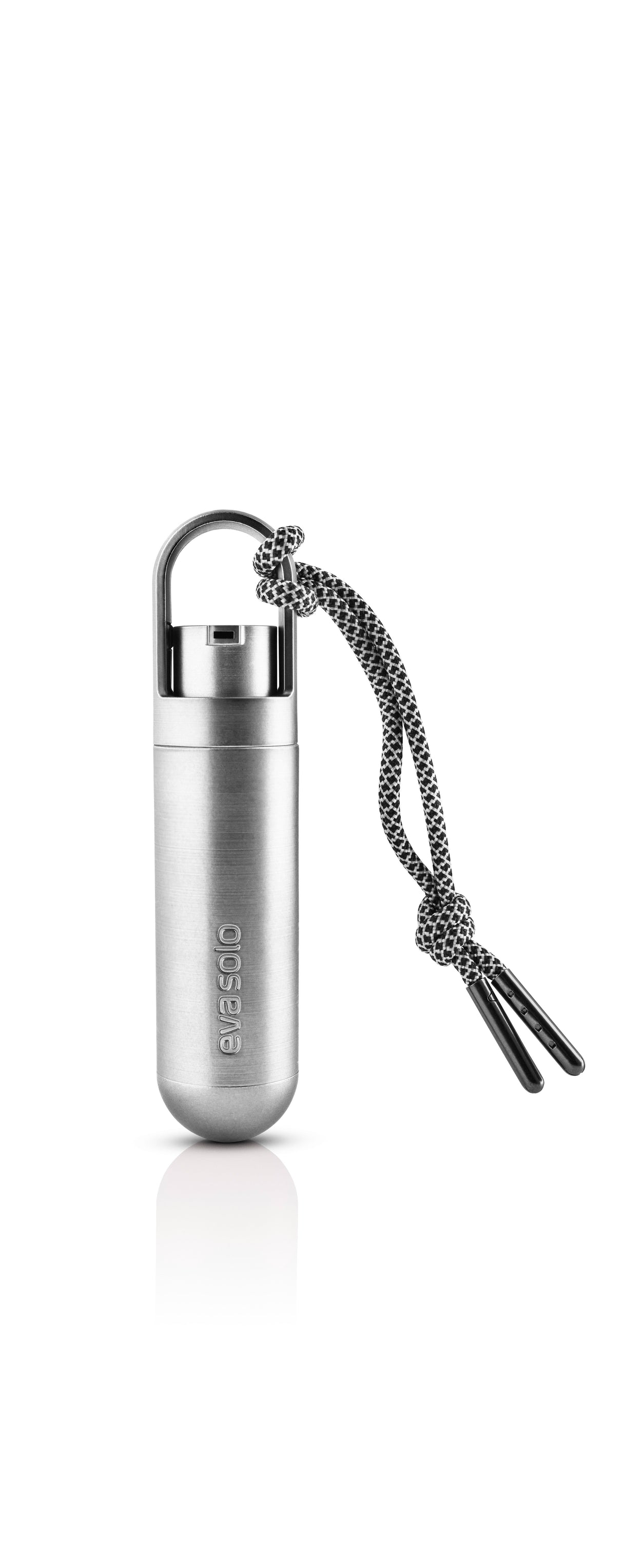 Mini sanitiser dispenser Silver