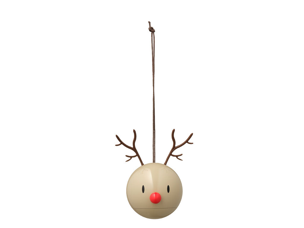Hoptimist Reindeer Ornament 2 pcs. Latte