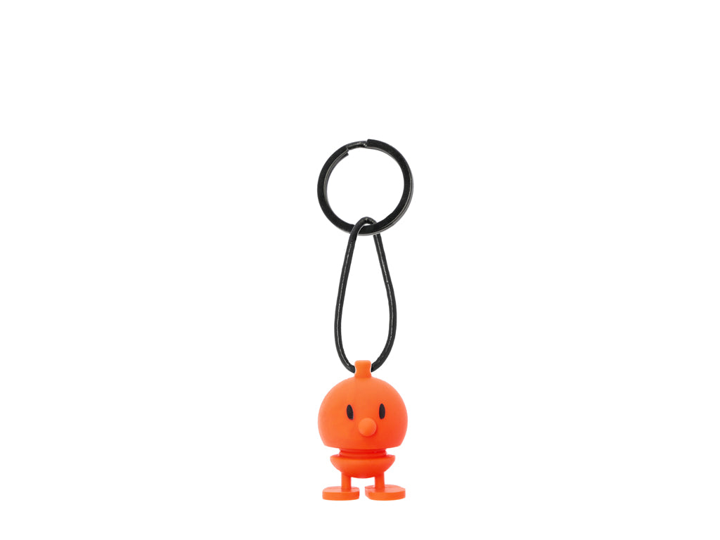 Hoptimist Silicone Keychain Bumble Orange