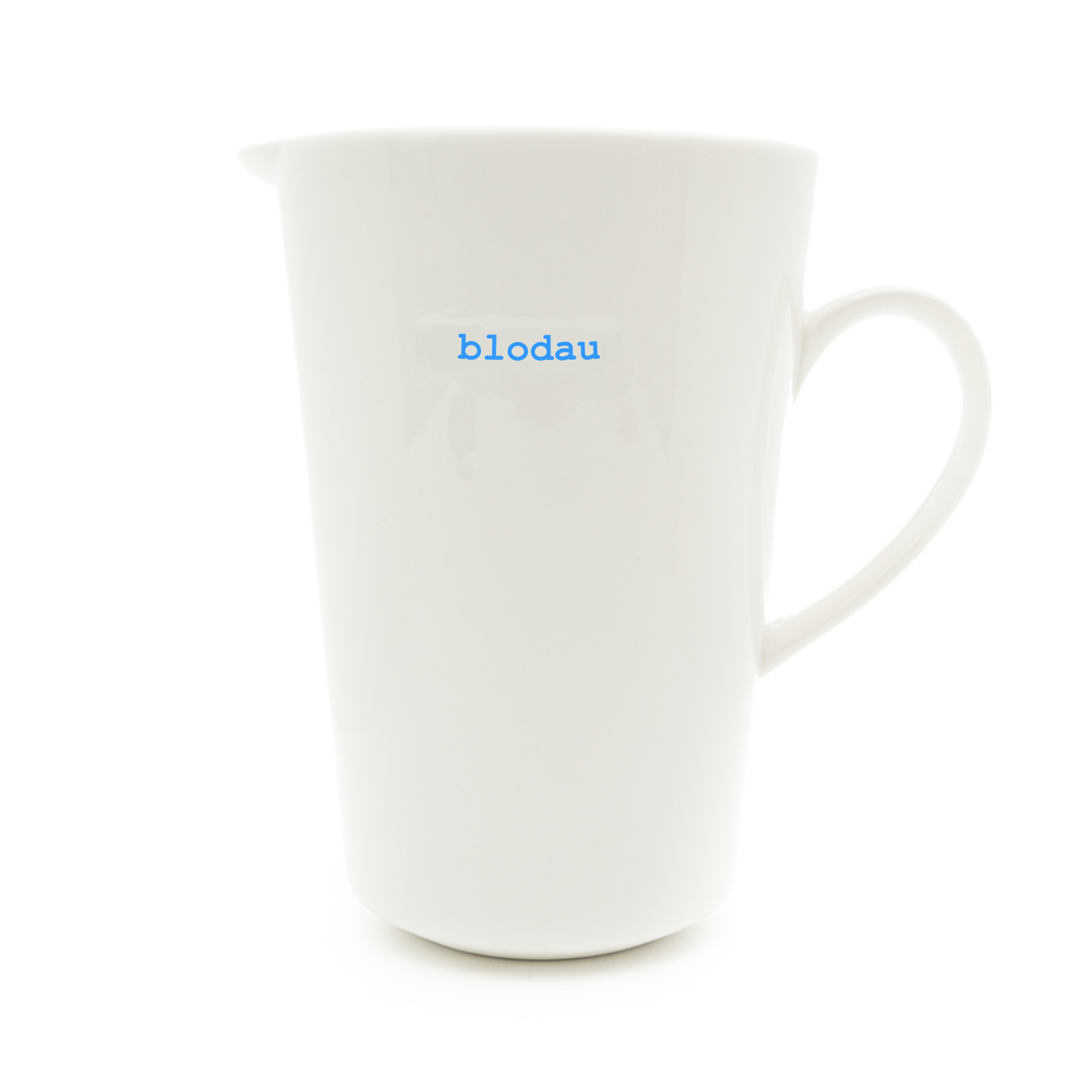 Keith Brymer Jones - Word Range - Standard Ceramic White Mug - overworked/underpaid - 350ml - Gift Boxed