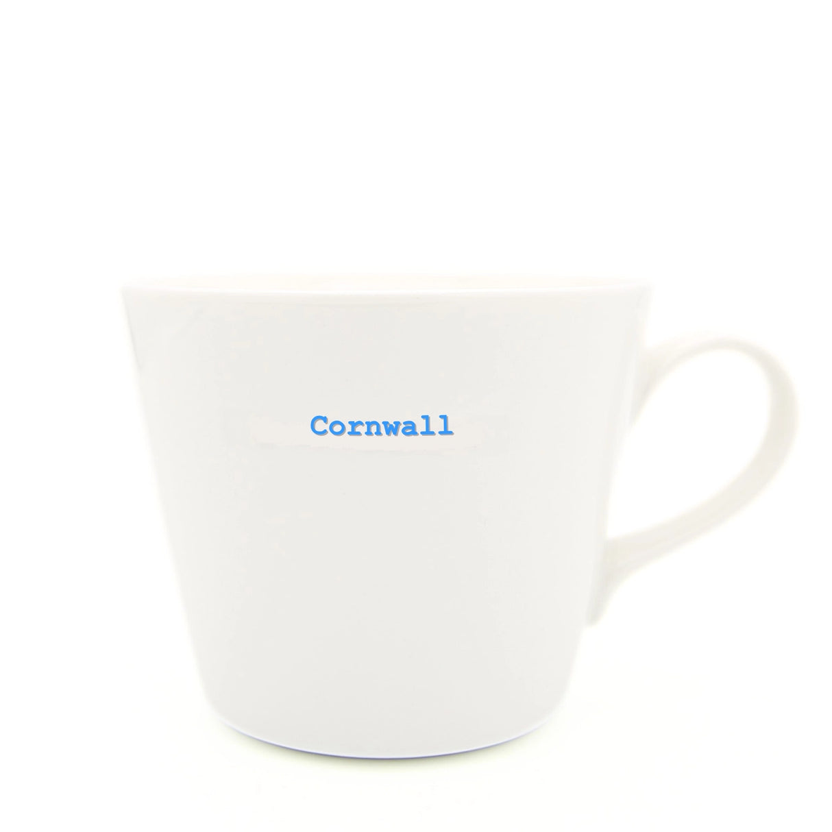 Keith Brymer Jones - Word Range - Standard Ceramic White Mug - Cornwall - 350ml - Gift Boxed