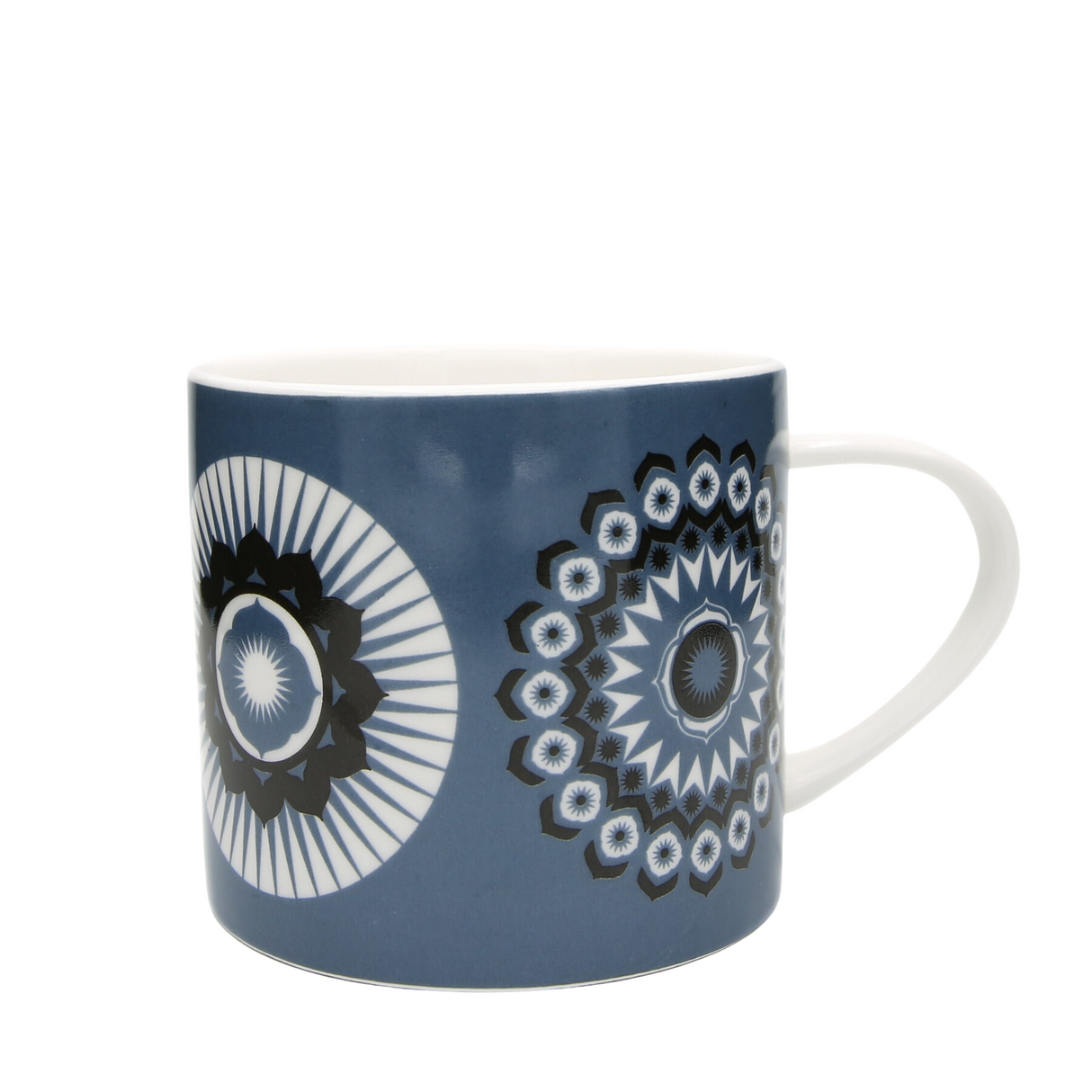 Mini Moderns - Keith Brymer Jones Collaboration Range - Medium Ceramic White Mug - Darjeeling 4 - 325ml - Gift Boxed
