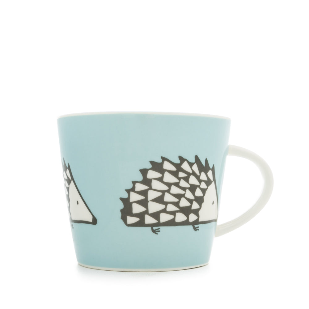 Scion Living - Keith Brymer Jones Collaboration Range - Spike Ceramic Mug - Blue - Gift Boxed - 350ml