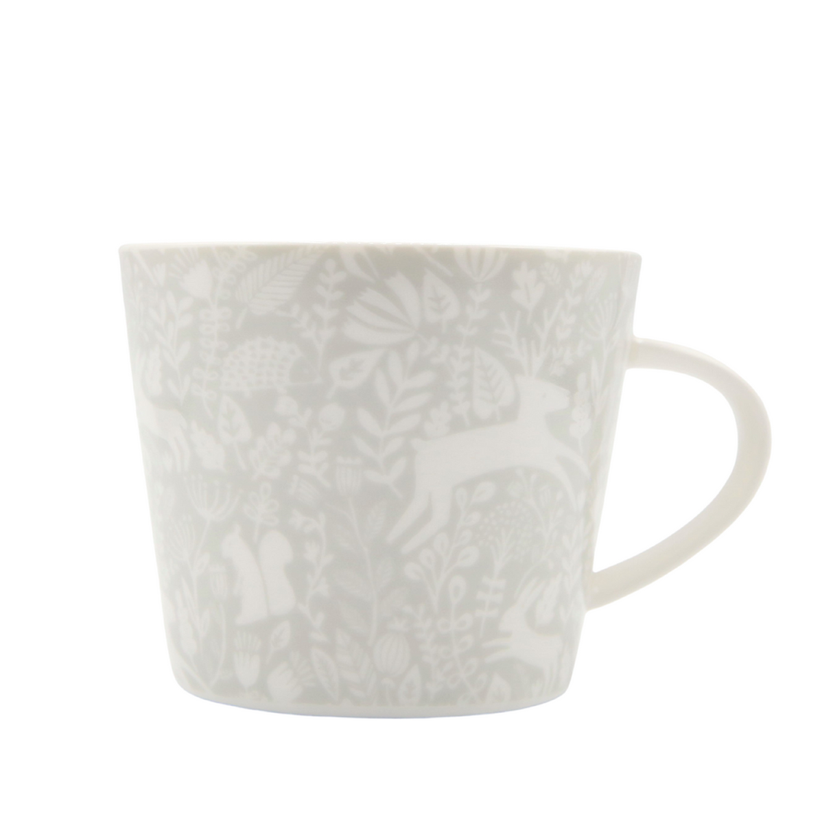 Scion Living - Keith Brymer Jones Collaboration Range - Kelda Ceramic Mug - Grey - 350ml
