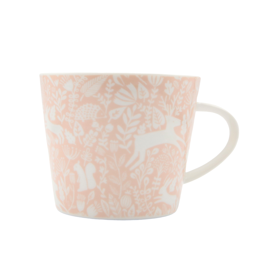 Scion Living - Keith Brymer Jones Collaboration Range - Kelda Ceramic Mug - Pink - 350ml