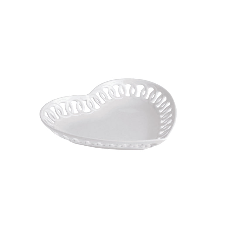 FIRENZE HEART CARVED PLATE 8 GB