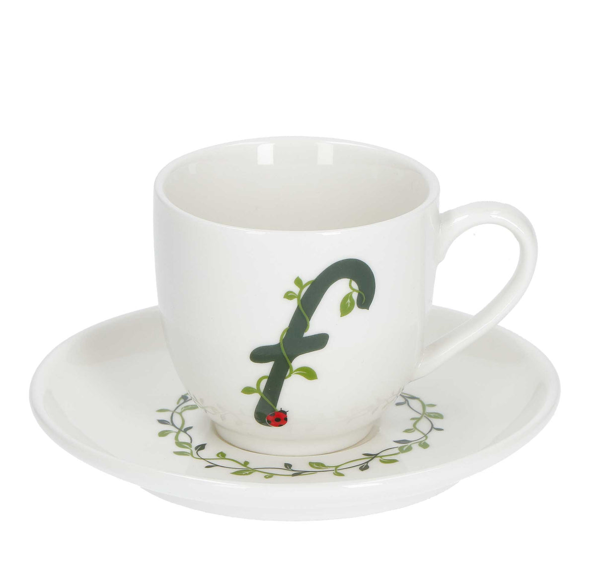 SOLOTUA COFFEE CUP W/S 'F' 3 OZ GB