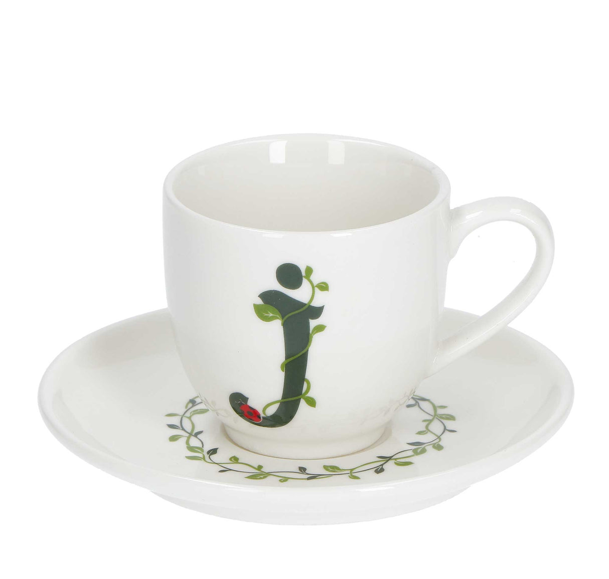 SOLOTUA COFFEE CUP W/S 'J' 3 OZ GB
