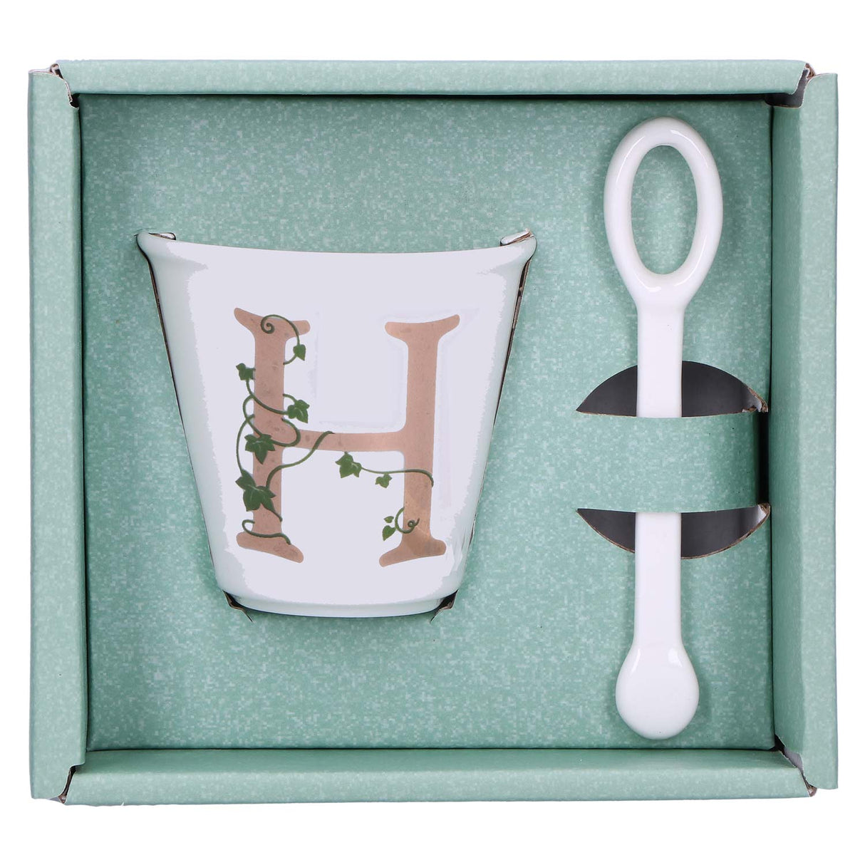 UNICO CUP 'H' W/O HANDLE W/SPOON 75 ccGB