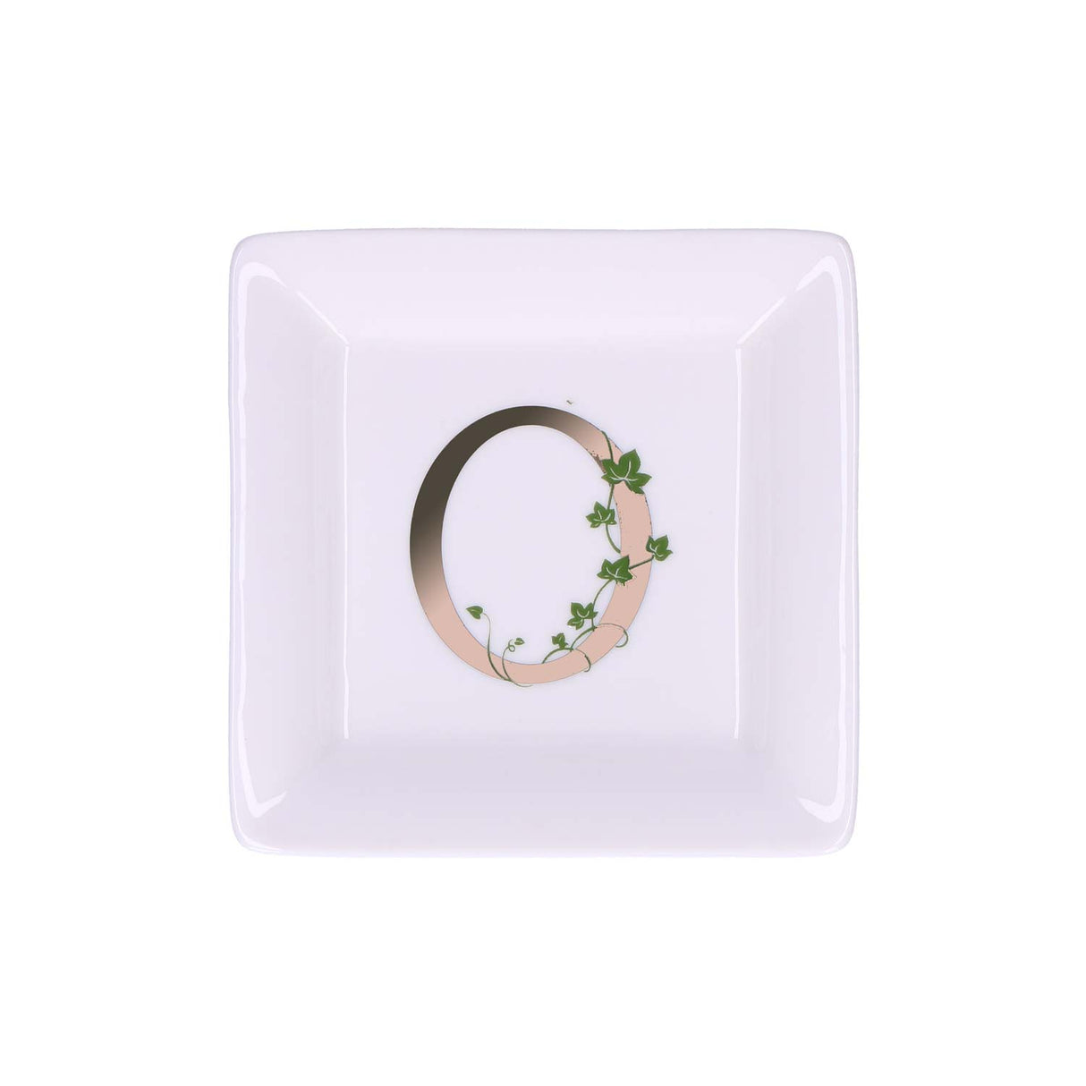ADORATO SQUARE PLATE 'O' 10X10 cm GB