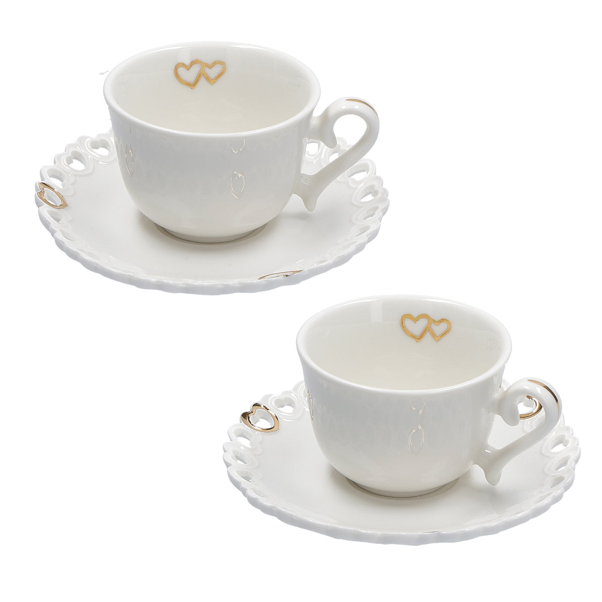 VALENTINO ORO SET 2 COFFEE CUPS W/S GB