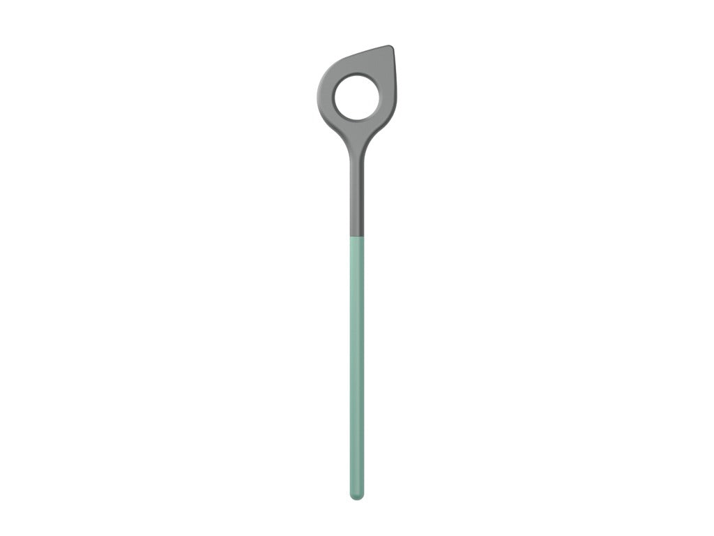 Stirring spoon w hole NEW Optima 31 x 5 5 x 1 cm Nordic gree