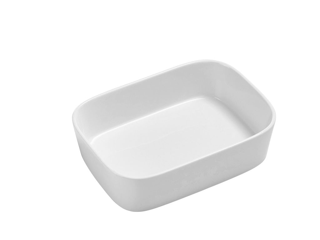 Dish Modula 25x18x6.5 cm white