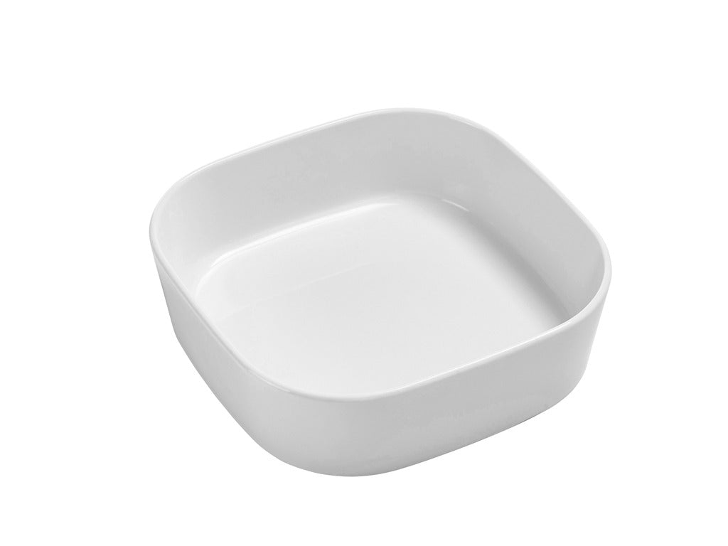 Dish Modula 24x24x7 cm white