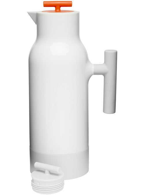 Accent coffee pot white