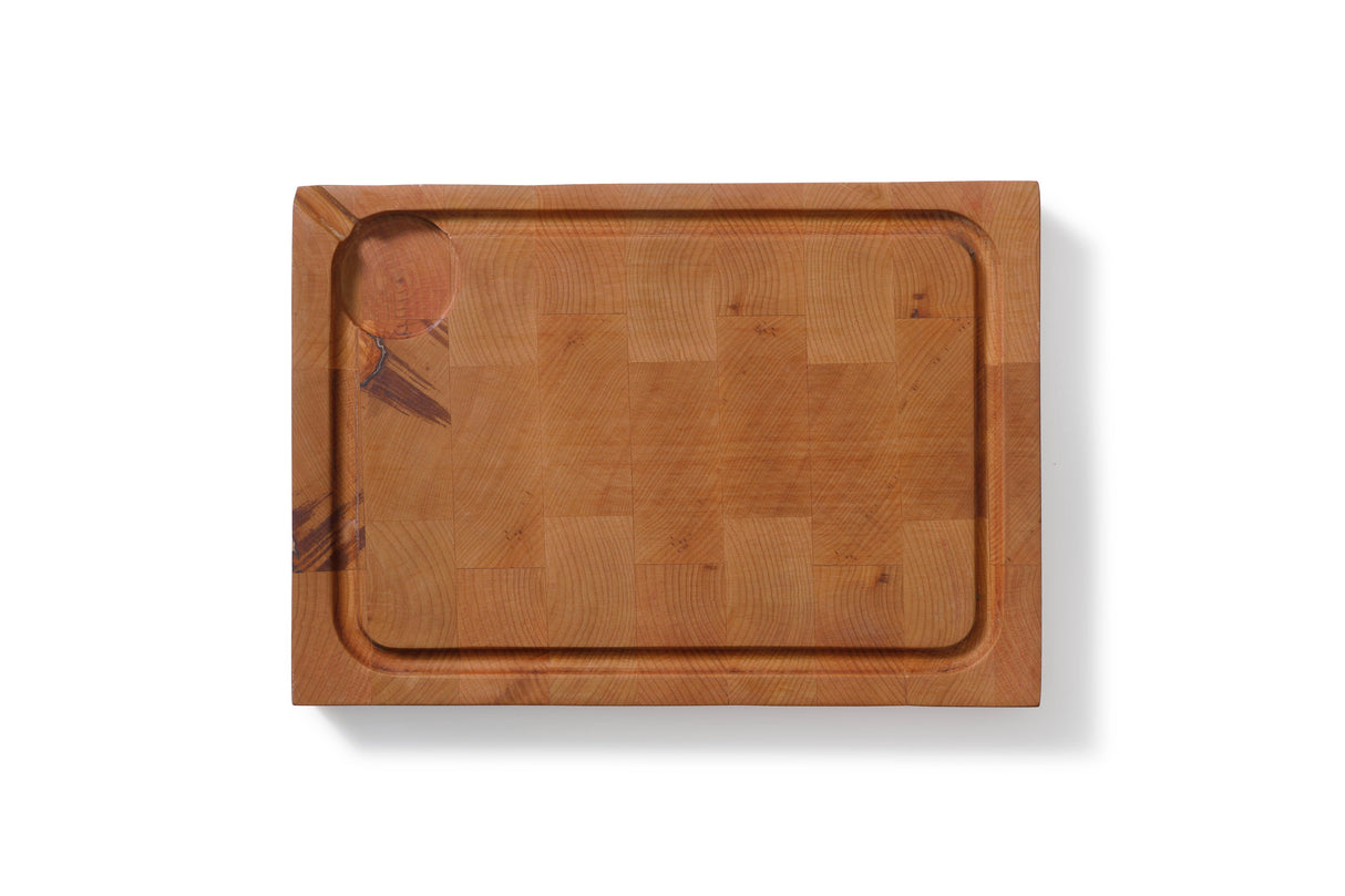 Beech end grain wood board 35x25x3.5