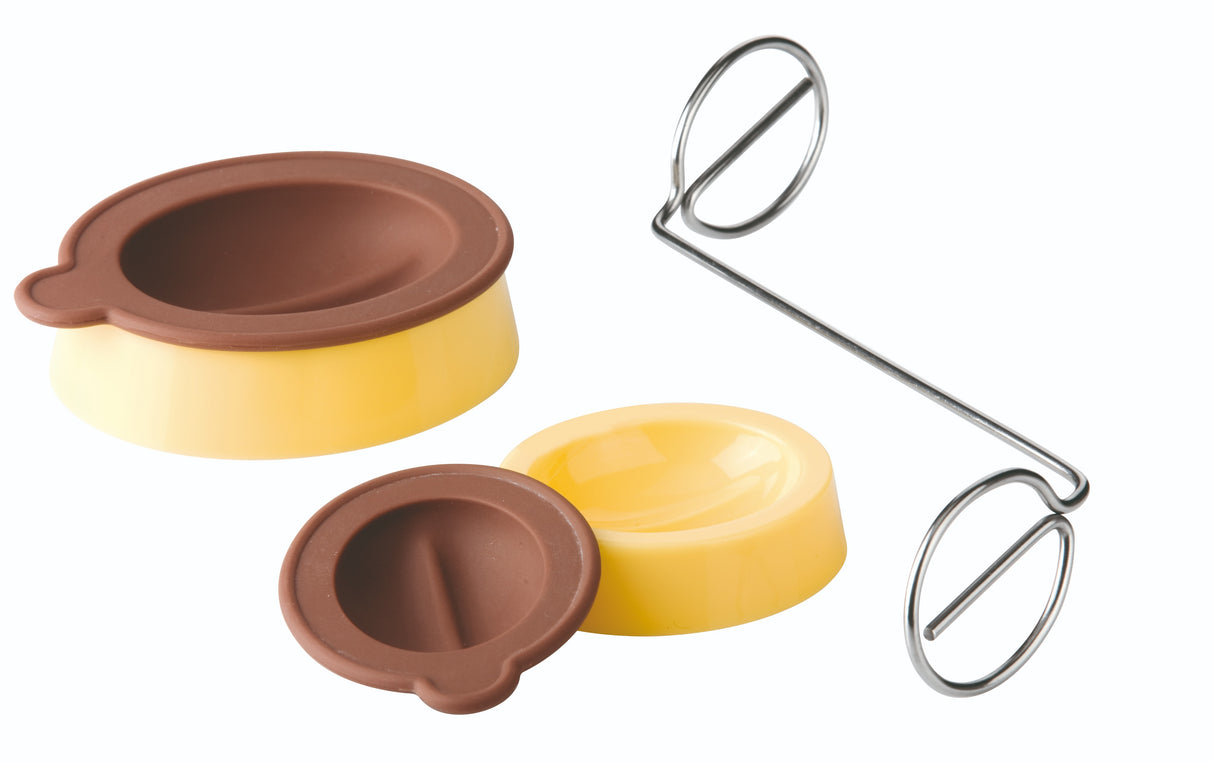 Moulds For Coffee Beans 2 Pcs With Dipper Delicia