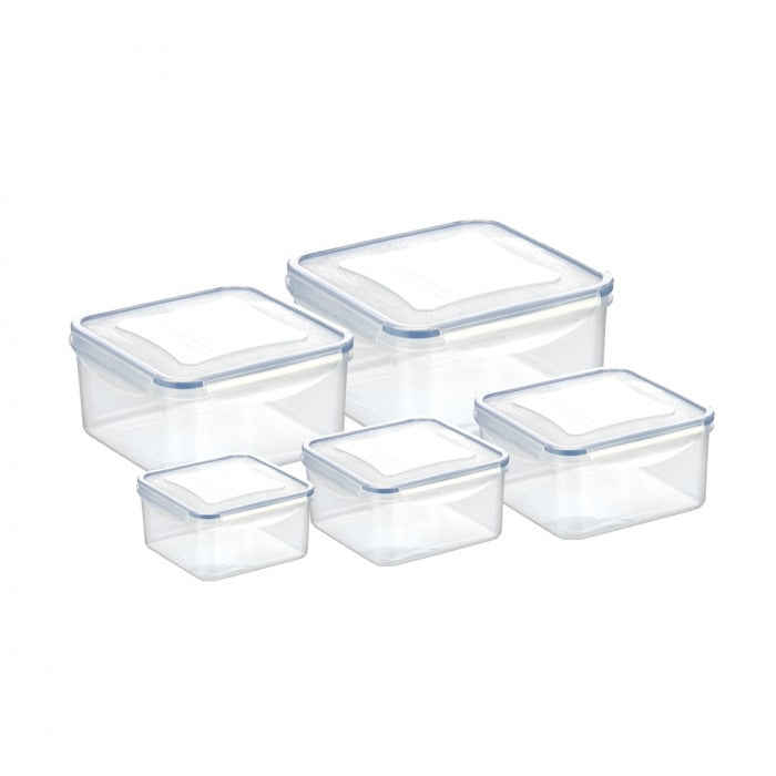 Square Dish 5 Pcs Freshbox