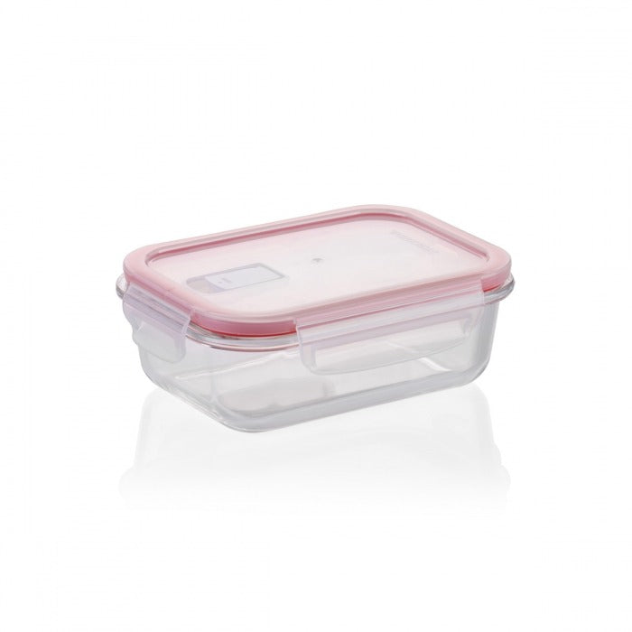Jar 0.6 L Rectangular Freshbox Glass