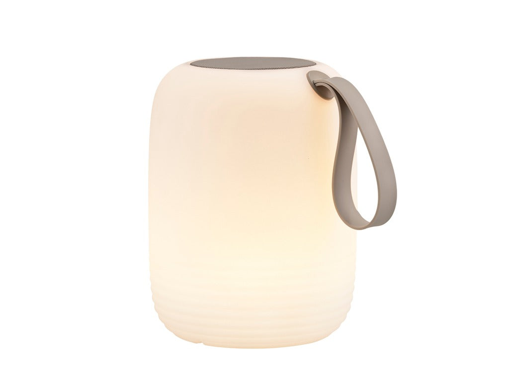 LED Lamp w. speaker Hav D21x27.5cm White PE