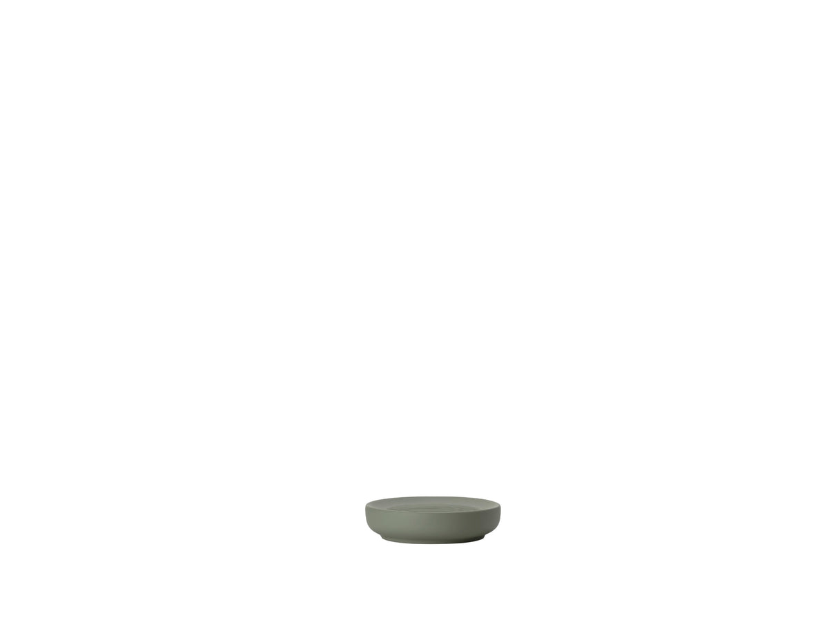 Soap dish Ume Olive green